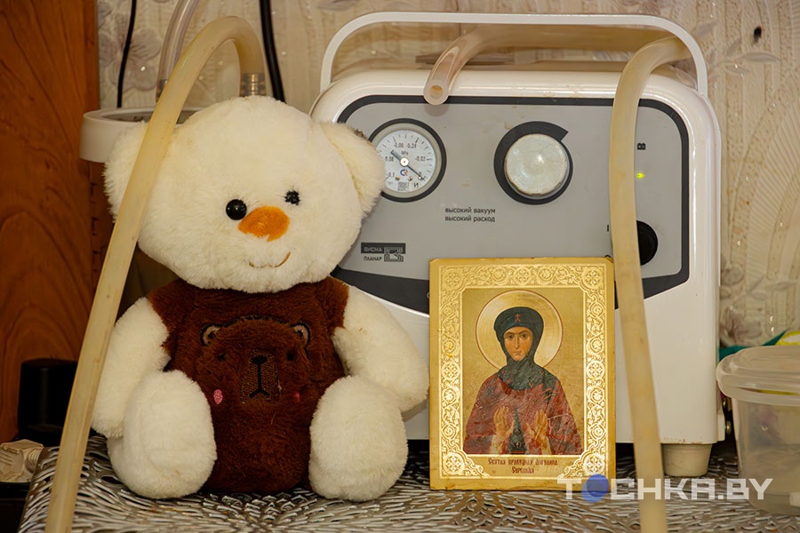 Девушка на ИВЛ