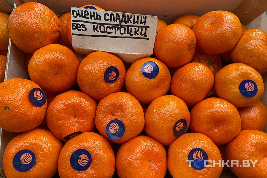 Новогодняя «битва» мандаринов