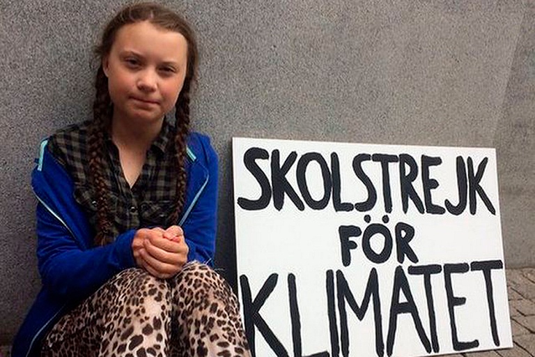 Эко-активистка Грета Тунберг оказалась в центре скандала 18+