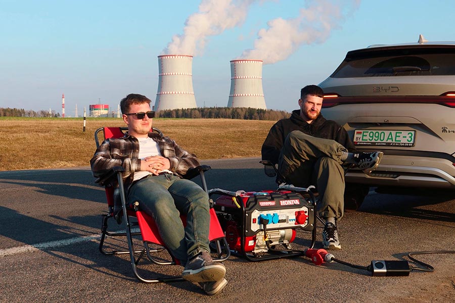 Сравнили расходы: в Беларуси устроили тест для электрокаров. Пришлось вызвать эвакуатор