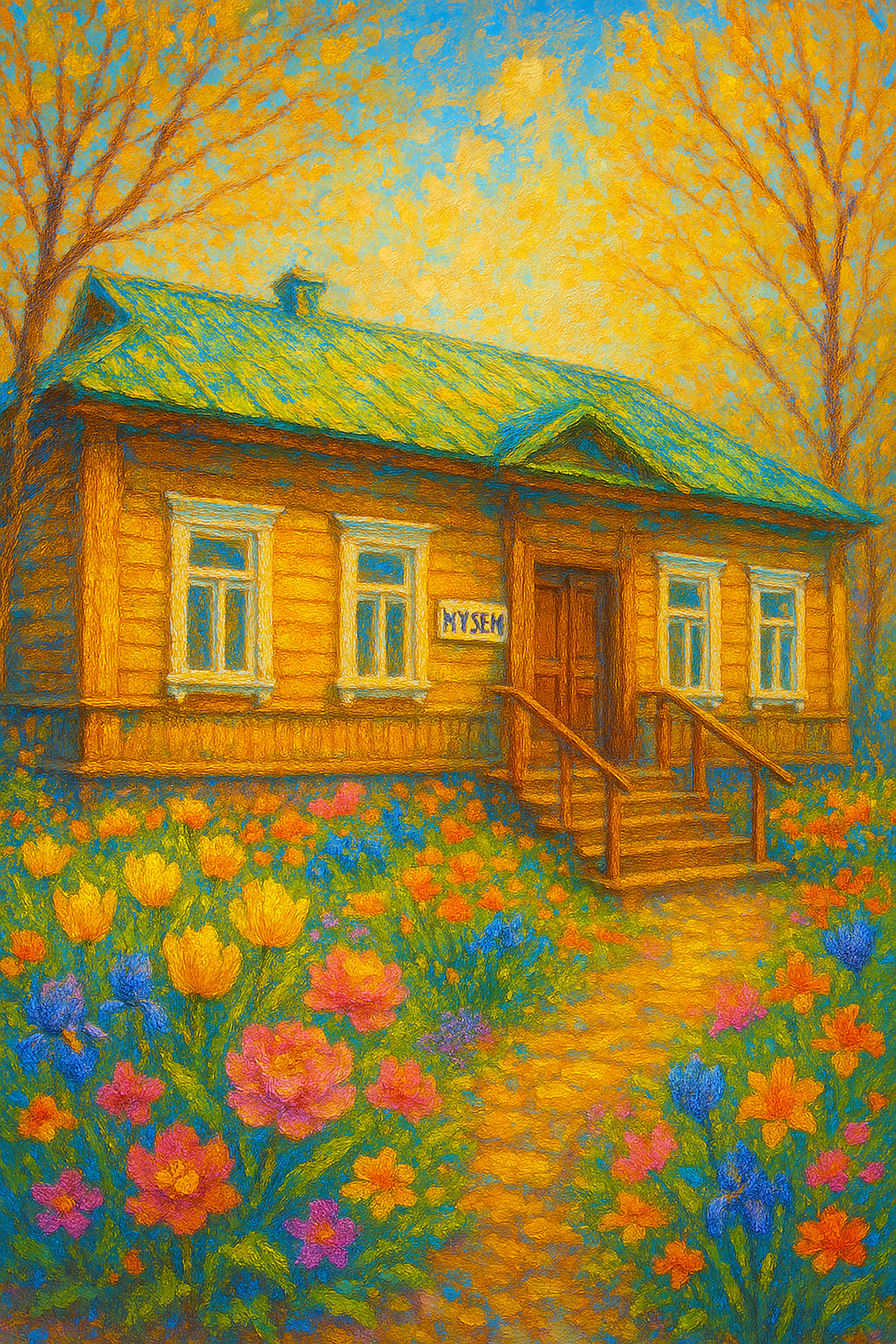Экспазіцыя ў «Беларускай хатцы»