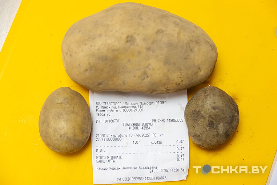 У картошки теперь свой стандарт: сходили в магазин, вооружившись линейкой