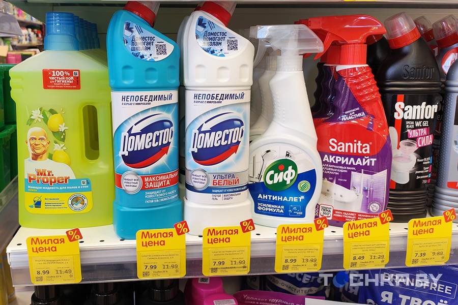 Чистое подорожание: посмотрели, как за годы изменились цены на бытовую химию