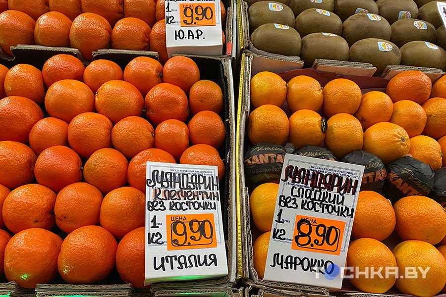 Новогодняя «битва» мандаринов