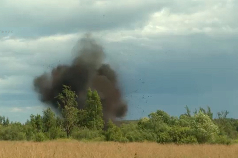 Полтысячи снарядов времен ВОВ обезвредили в Докшицком районе – видео