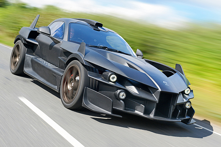 Ariel показала Hipercar, который разгоняется до "сотни" за 2 секунды