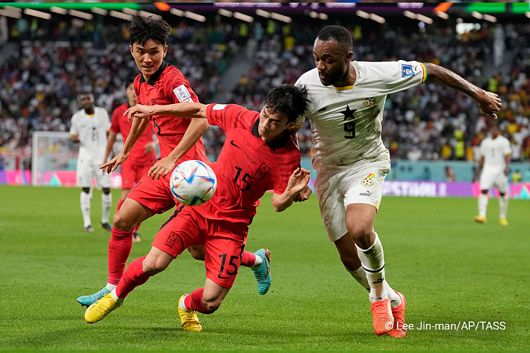 Гана победила Южную Корею в матче ЧМ-2022