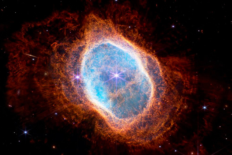 "Джеймс Уэбб" раскрыл историю появления Южной кольцевой туманности