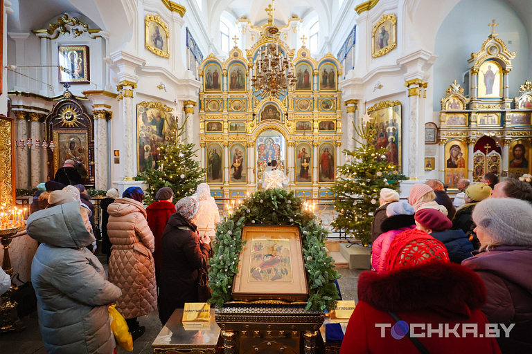 Белорусы празднуют Рождество Христово