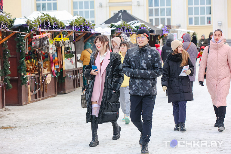 Рождество у Дворца спорта – фото