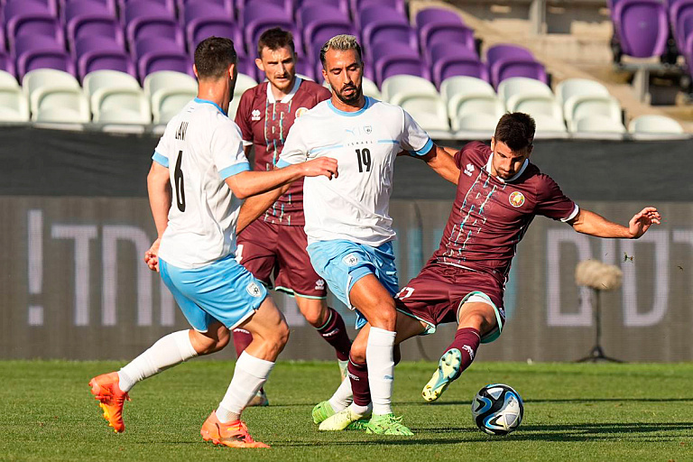 Второй разгром за четыре дня: сборная Беларуси сыграла с Израилем