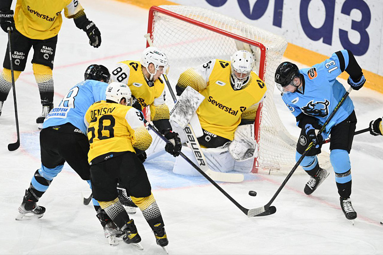 Минское "Динамо" в гостях проиграло "Северстали"