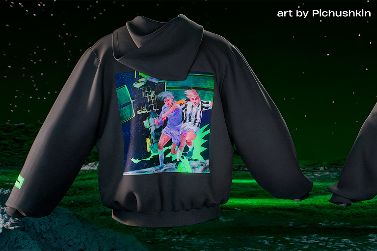 Betera и "Ювентус" выпустили стильный мерч с артом белорусского художника