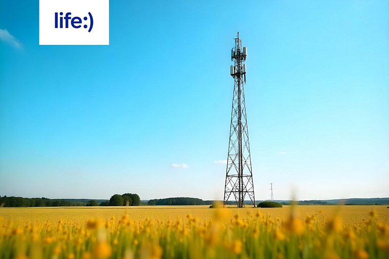Тысяча станций 4G, стабильная связь и быстрый интернет: life:) продолжает работы на сети LTE