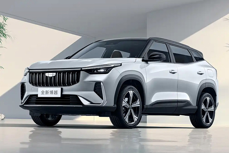 Geely выложила первые снимки нового Boyue