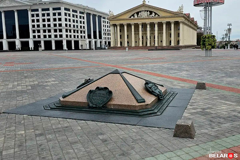 Собственная точка отсчета: как создавали "нулевой километр" в Минске Собственная точка отсчета: как создавали "нулевой километр" в Минске
