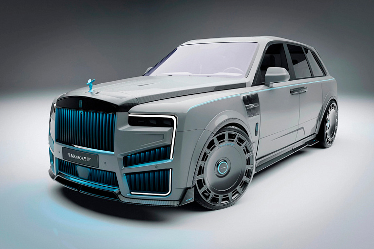 В продаже появился вульгарный Rolls-Royce Cullinan от Mansory