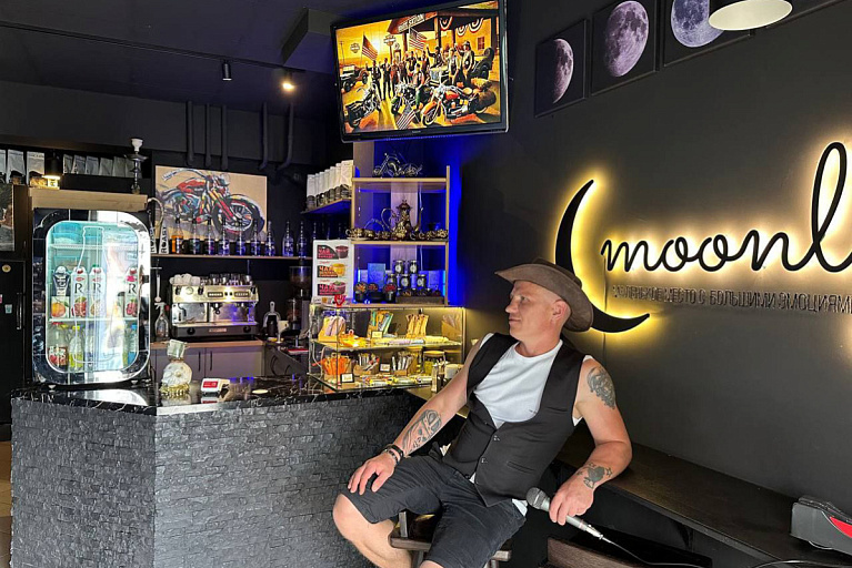 Байкер открыл необычную кофейню – это история про топливо для души