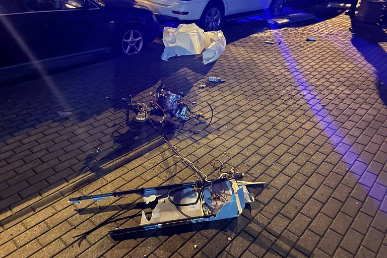 Лукашенко высказался об упавшем в Минске беспилотнике