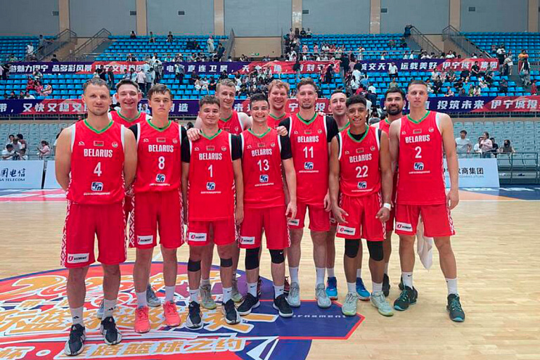 Сборная Беларуси по баскетболу уверенно выиграла международный турнир