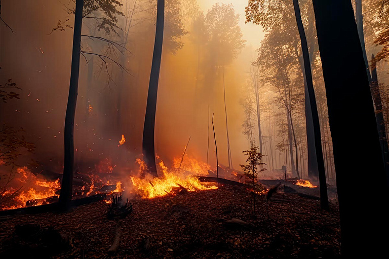 Лесные пожары бушуют в Испании и Португалии – туристы в тревоге