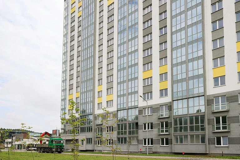 Узнали, сколько квартир построили с начала года в Беларуси