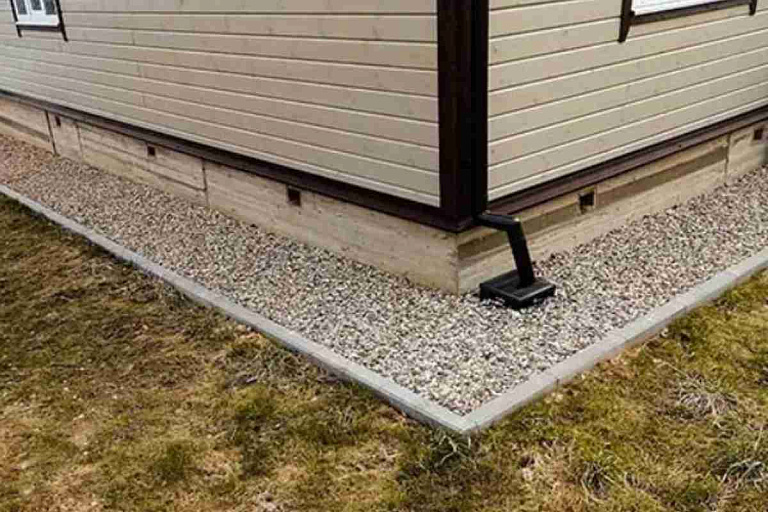 Хоть потоп: дешевая и быстрая отмостка своими руками