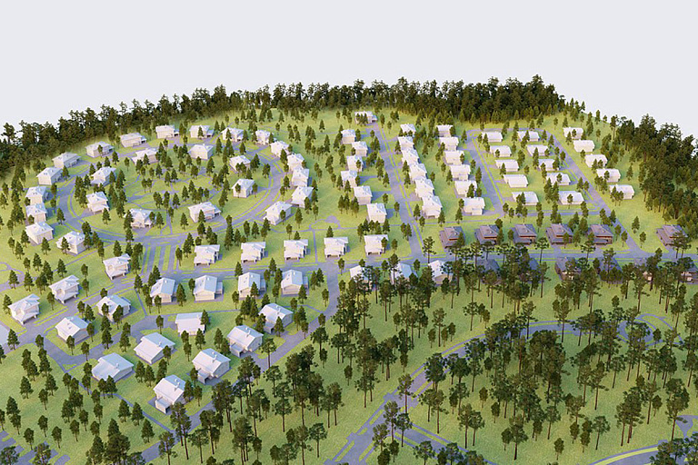 В Минске появится жилой квартал в стиле американского пригорода – фото