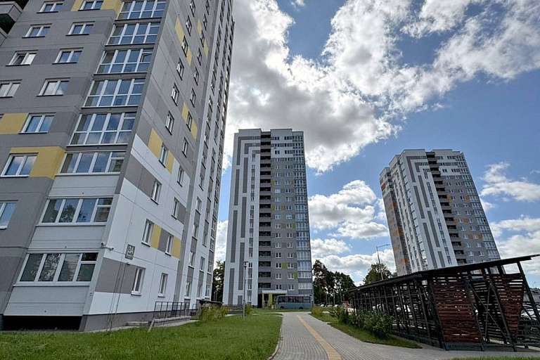 В Минске строят большой квартал для очередников – когда заселение