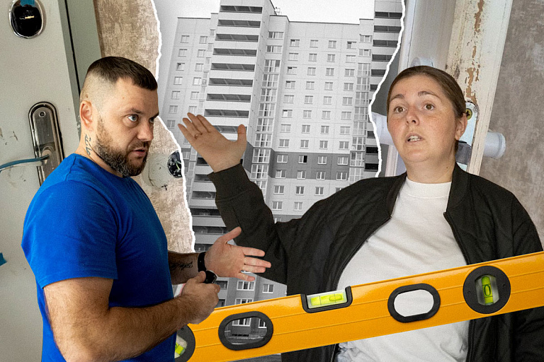 Выбитая дверь, трещина в ванне и плесень: очередники шокированы своим домом