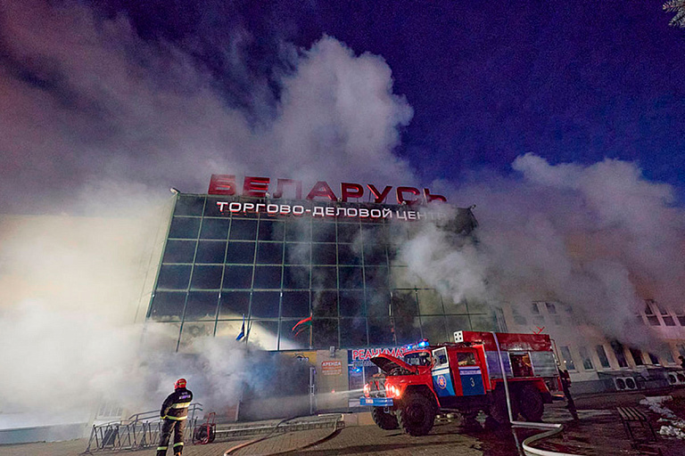 Витебский ТЦ после страшного пожара решили восстановить – что будет
