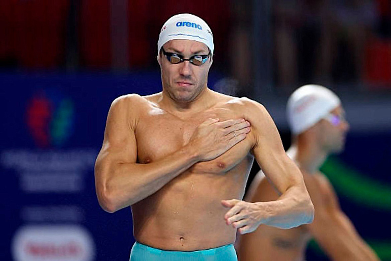 Золотой брасс: Шиманович стал первым на этапе Кубка мира по плаванию