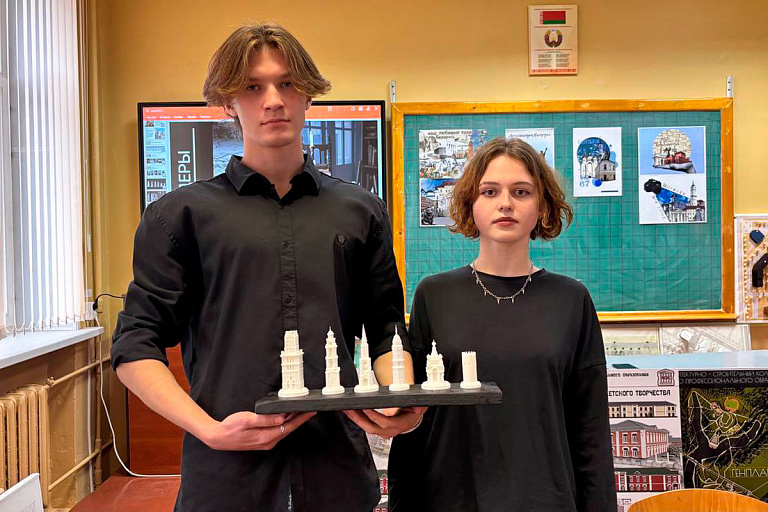 Студенты создали шахматы с достопримечательностями Беларуси – заглядение