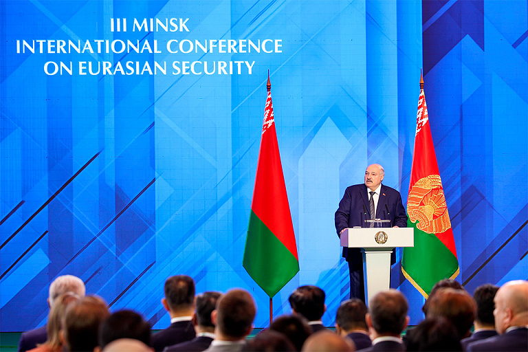 "Орешник", Украина и мигранты: Лукашенко выступил на саммите по безопасности