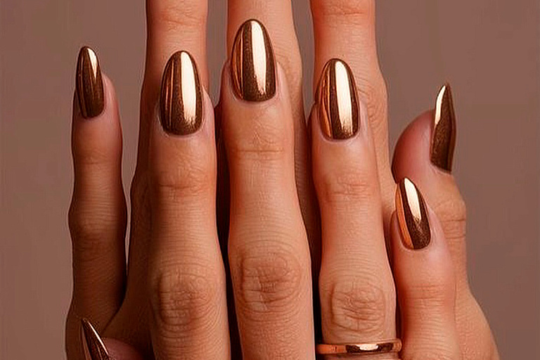 Какой маникюр сделать зимой: плюшевый, нарядный, в клетку и не только