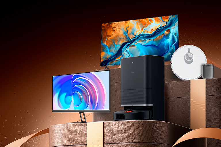 "Черная пятница" у Xiaomi: смотрим роботы-пылесосы, телевизоры и бьюти-гаджеты