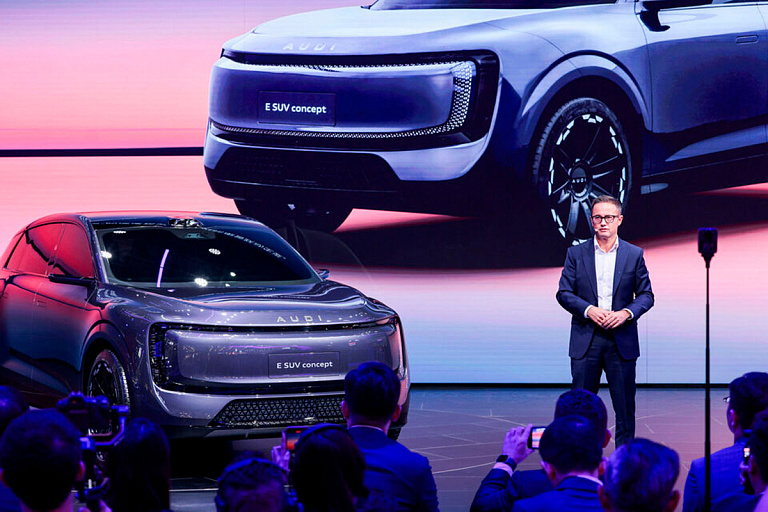 Audi показала концепт электрического кроссовера E SUV