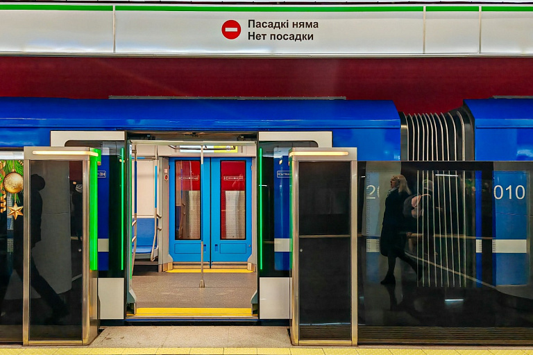 В минском метро появятся новые вагоны – в них есть даже обеззараживание воздуха