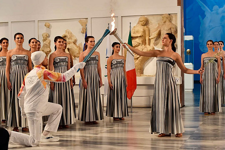 Самый успешный итальянский теннисист не попал в число факелоносцев ОИ