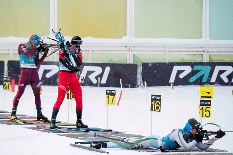 Белоруски неудачно выступили в масс-старте на Кубке Содружества по биатлону
