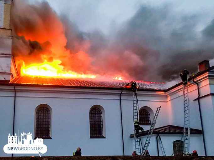 Горел костел в Гродненском районе – что известно