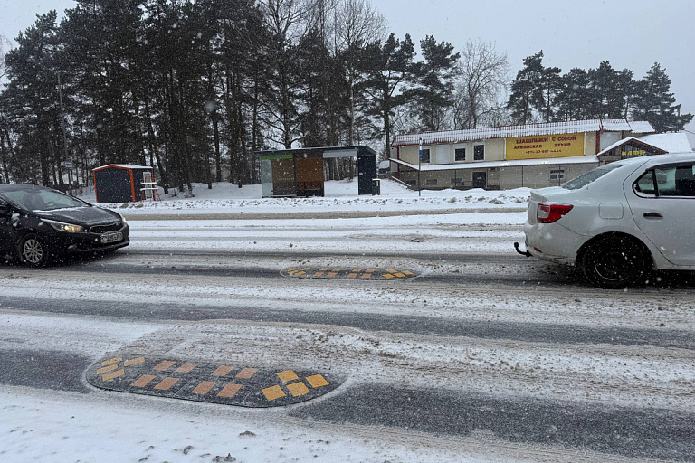Данный элемент выполняет роль «лежачего полицейского», однако делает это намного умнее.