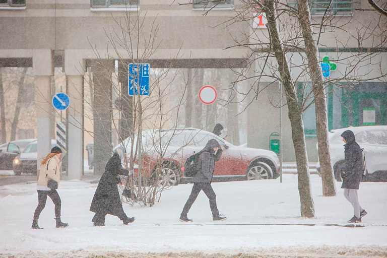 В Беларуси закроют часть дорог из-за снегопада – МВД