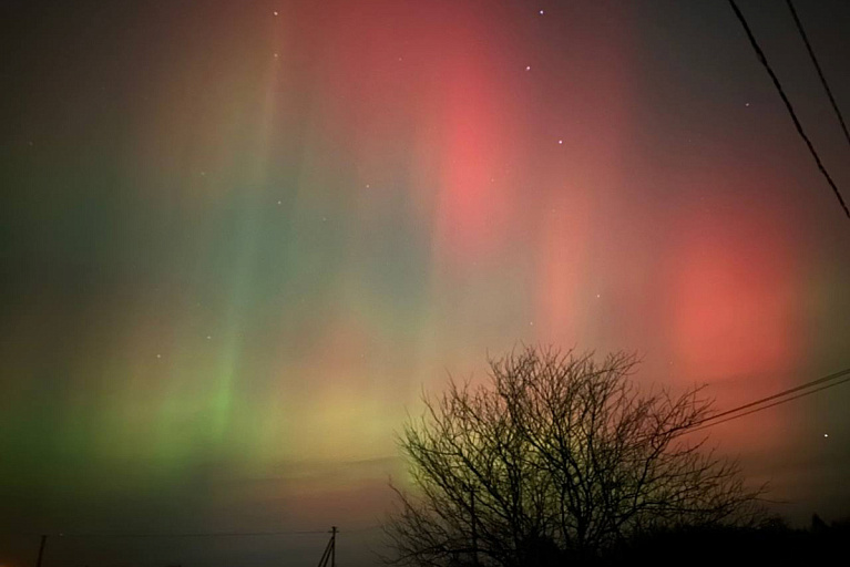 До Беларуси добралось северное сияние – много красивых фото