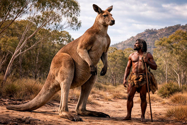 Доисторические кенгуру весили 250 кг и все равно могли прыгать – ученые