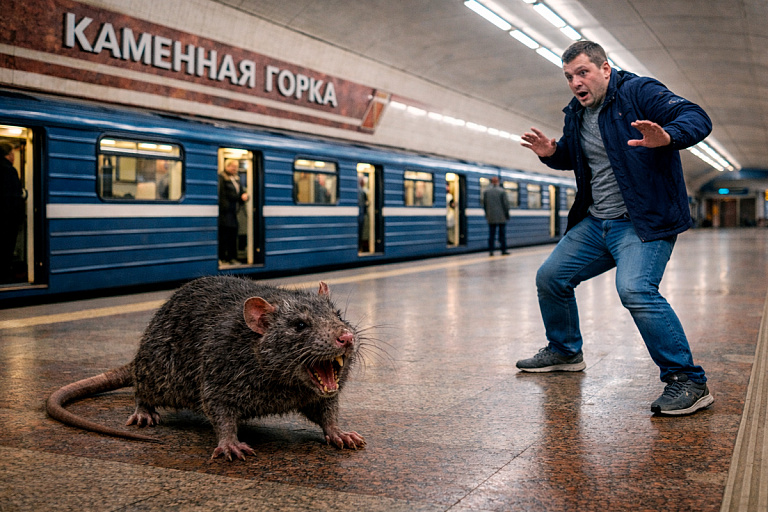 Гигантские крысы в минской подземке – в метрополитене ответили на слухи