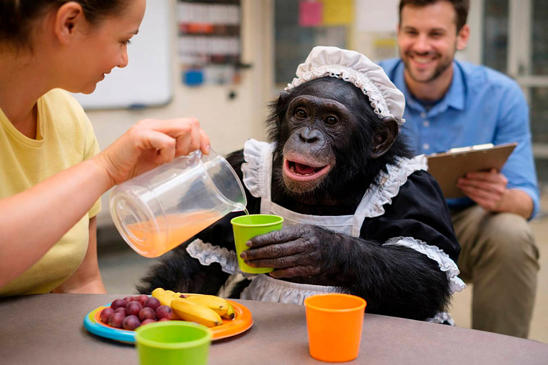 Обезьяны способны фантазировать и играть в ролевые игры – ученые