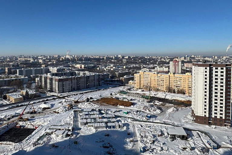 Квартал с домами-близнецами строится рядом с историческим центром Минска