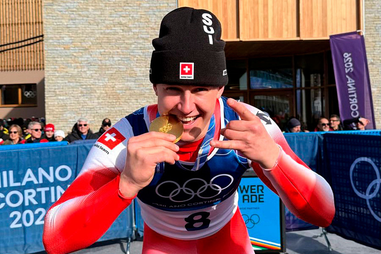 Швейцарец, работающий плотником, стал трехкратным олимпийским чемпионом