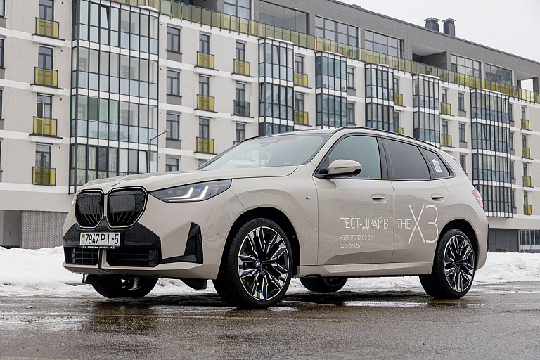 После нашей эры: откатали свежий BMW Х3
